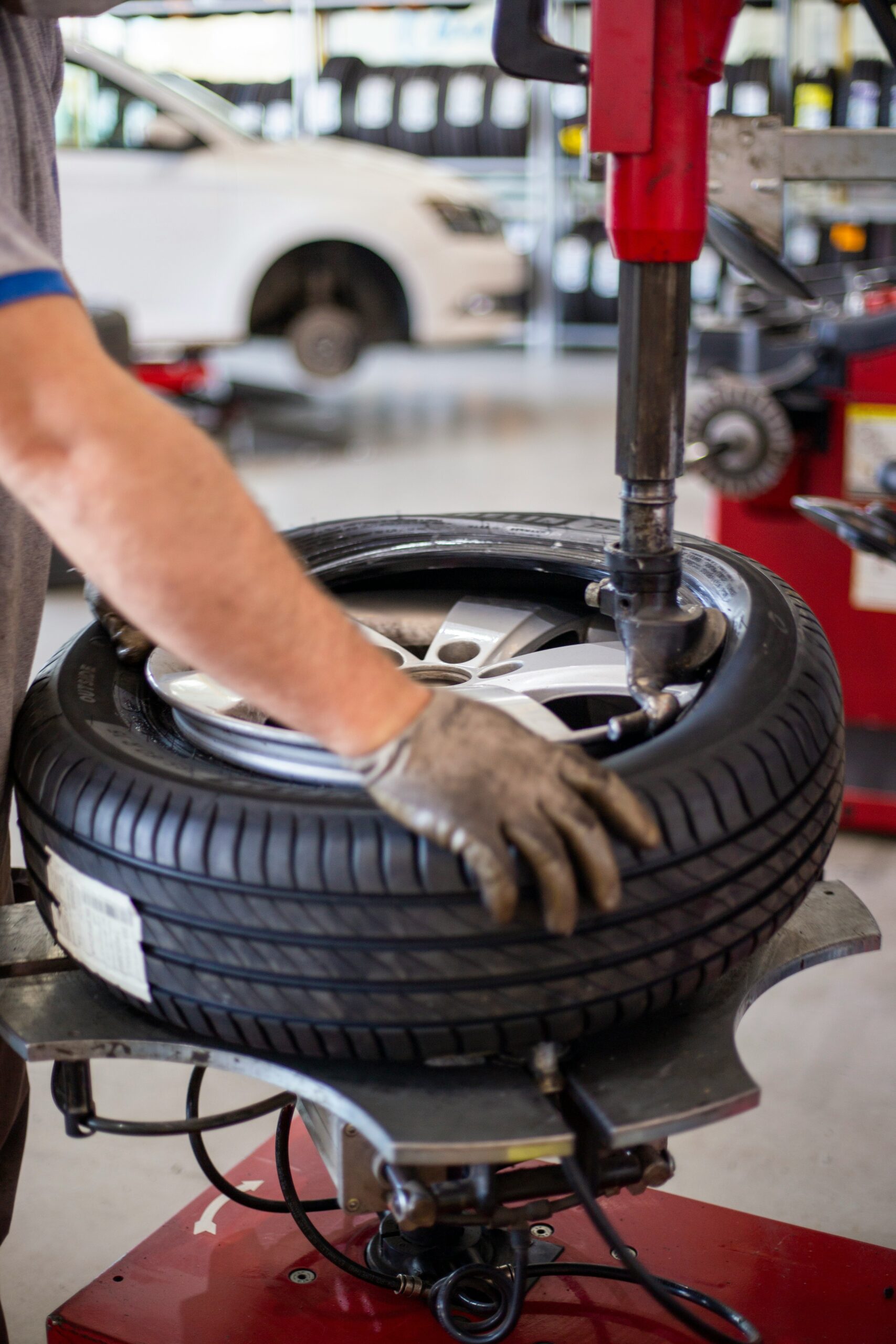 Changing Tire on a rim